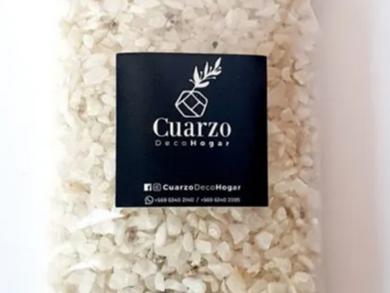 Piedra decorativa Cuarzo Blanco Arroz Chile
