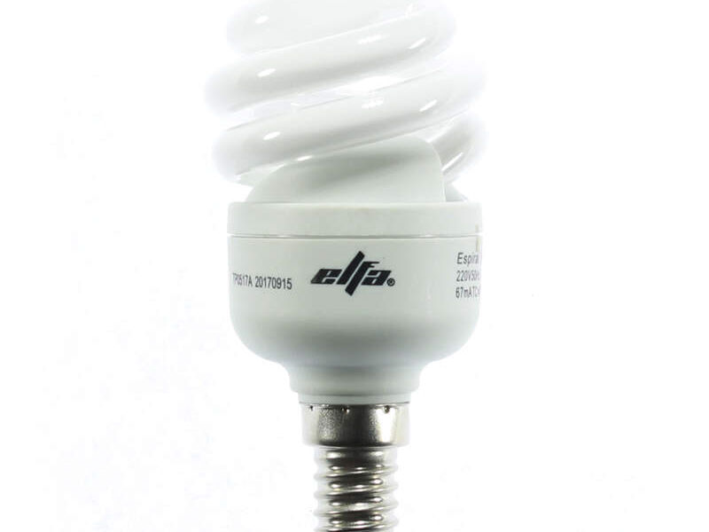 FOCO FLUORESCENTES COMPACTA ESPIRAL Teno