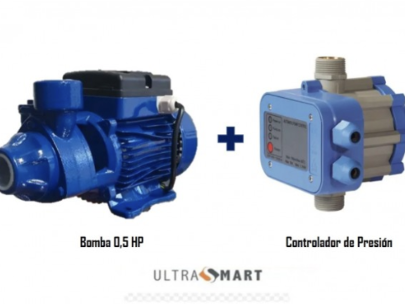 Kit Bomba De Agua Controlador Presión Chile