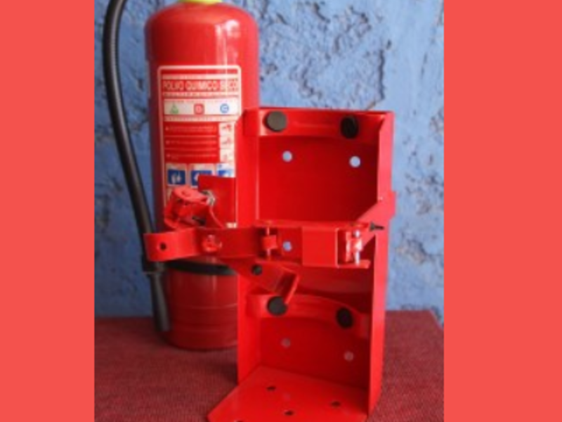 Soporte extintor 1 a 2 kl´s chile