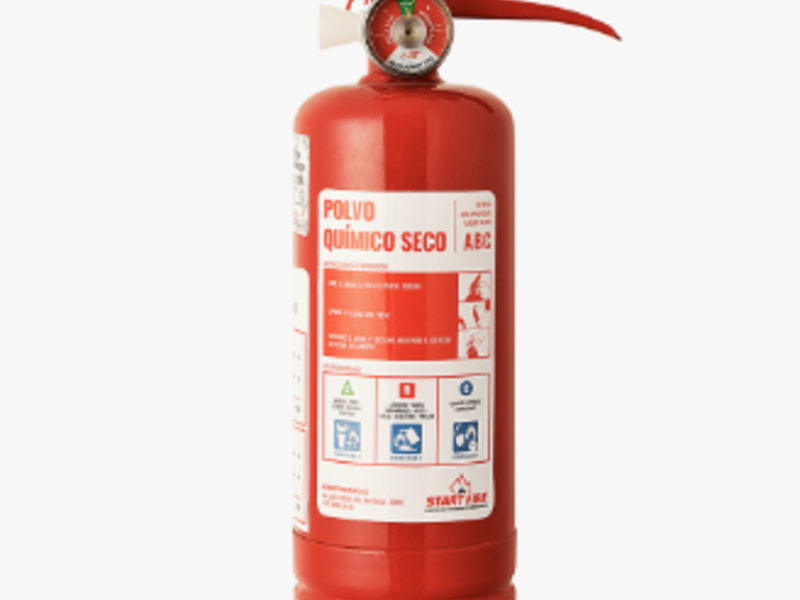 EXTINTOR POLVO QUIMICO SECO 1 kg CHILE