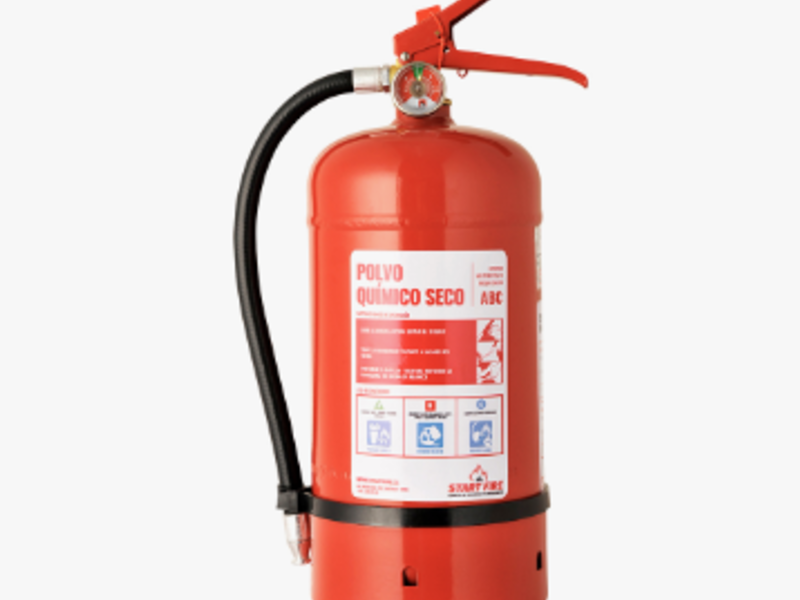 EXTINTOR POLVO QUIMICO 4 kg Chile
