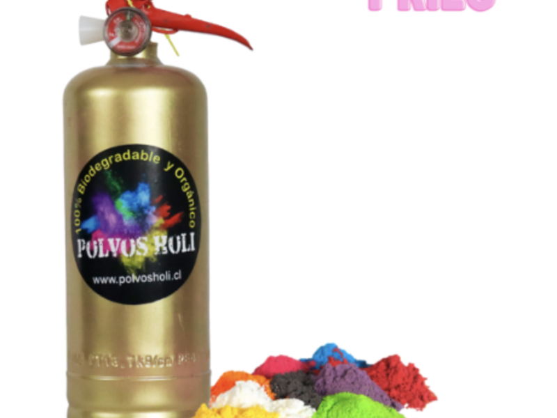 Extintor de colores 1Kg Chile