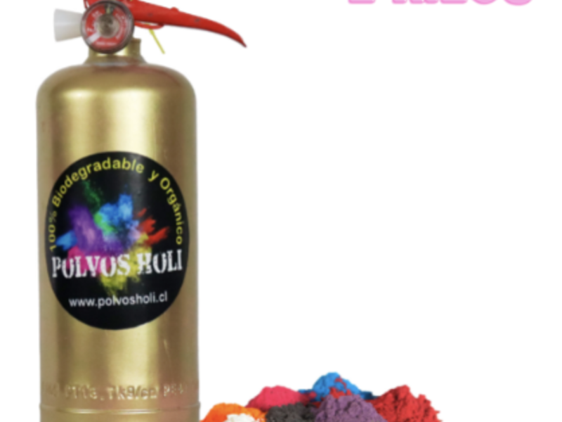 Extintor de colores 2Kg Chile