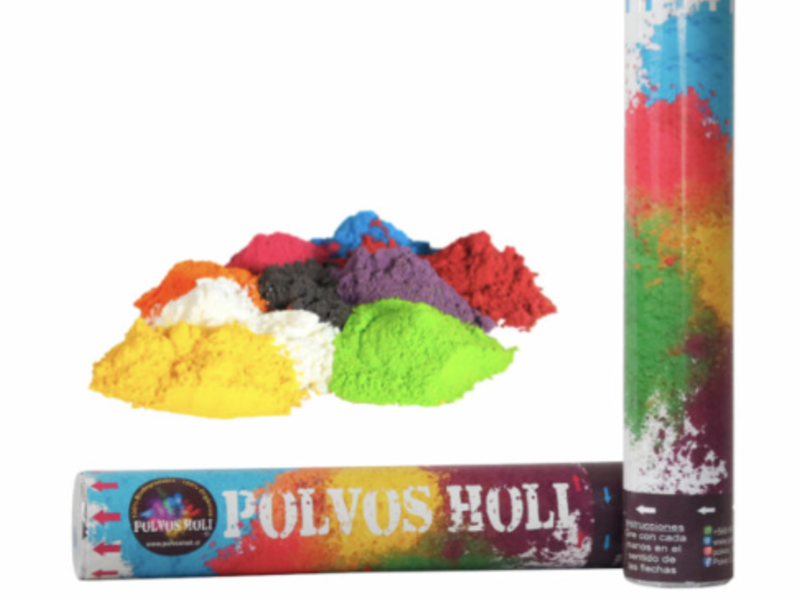 Tubos de Polvos Holi Chile
