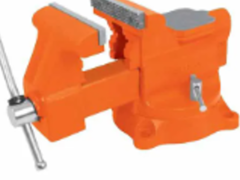 Tornillo Banco Industrial Capacidad 8″ 	Catemu