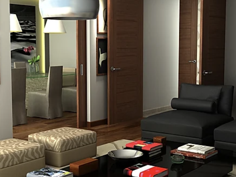 Render 3D Sala Chile