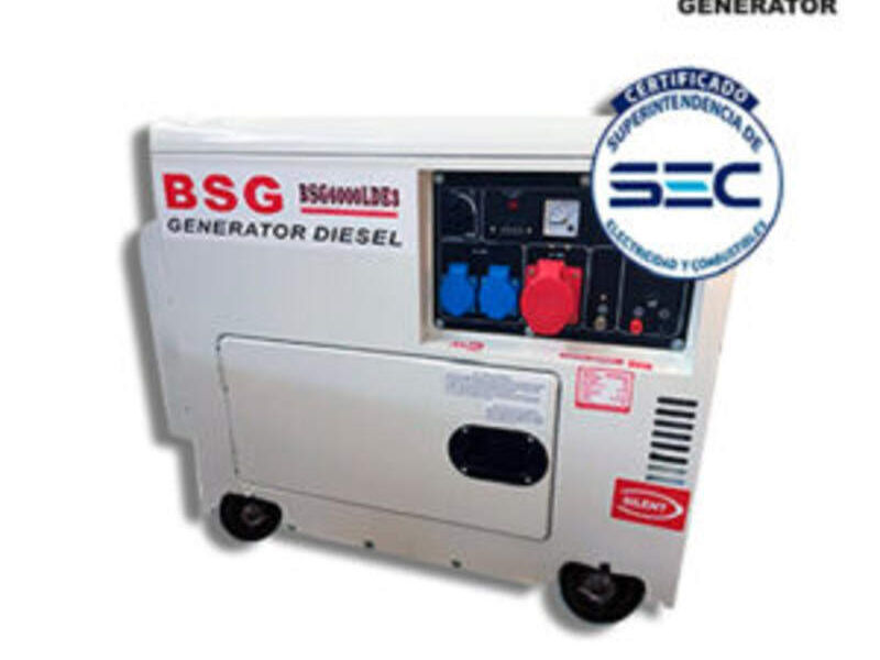 GENERADORES BSG 6 KVA TRIFÁSICO EN CHILE