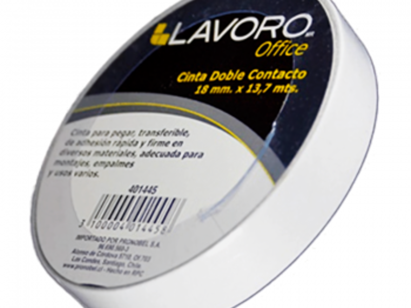 Cinta doble contacto Lavoro