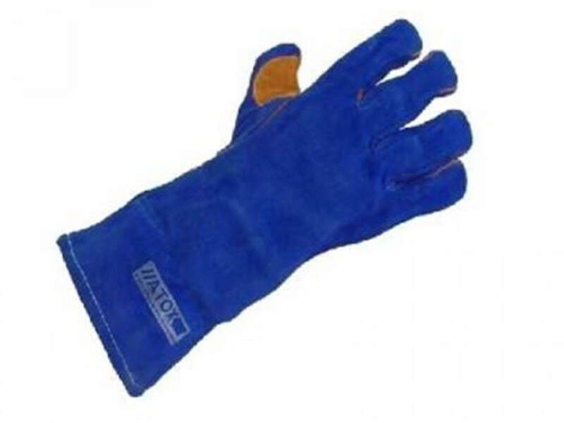 Guante soldador kevlar azul Santiago