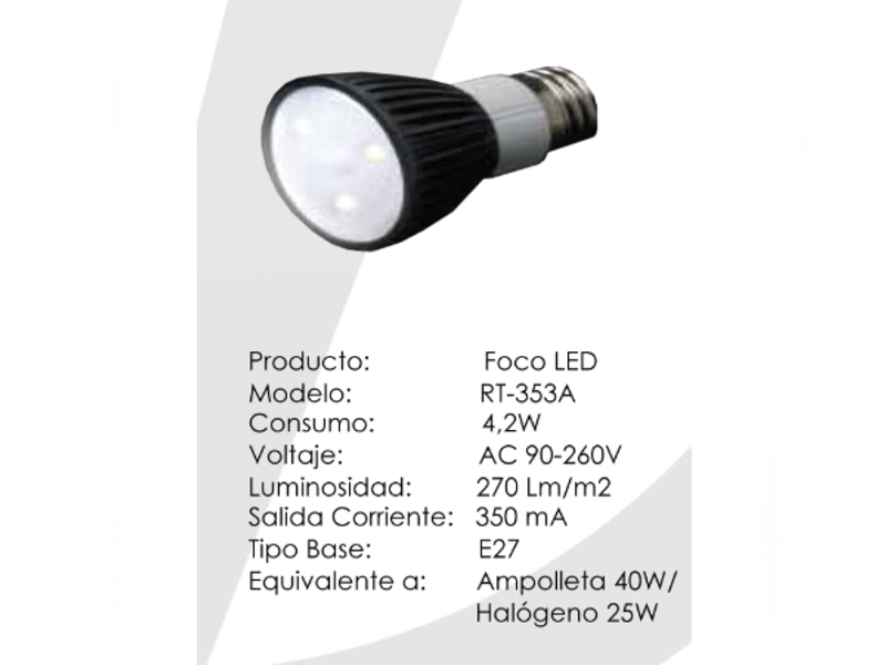 FOCO LED LAYEX Region Metropolitana