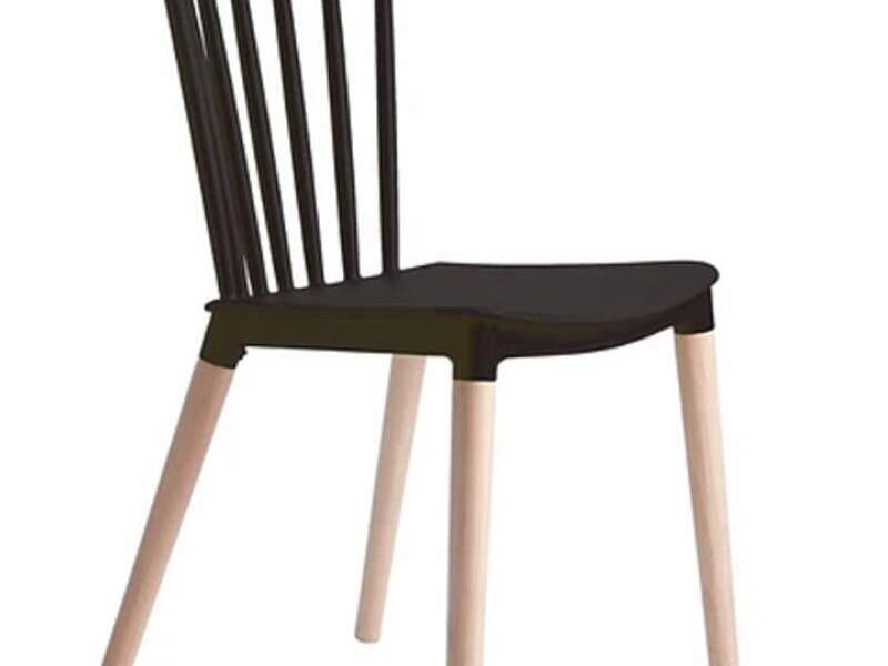 Silla Windsor color negro Santiago