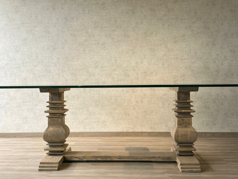 Mesa Comedor Base Torneada Vitacura