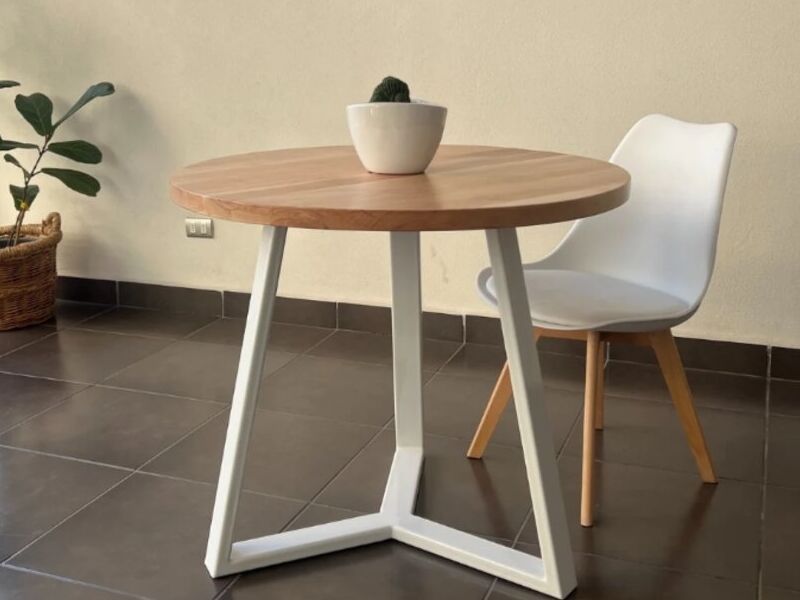 Mesa de Comedor Circular Praga Santiago