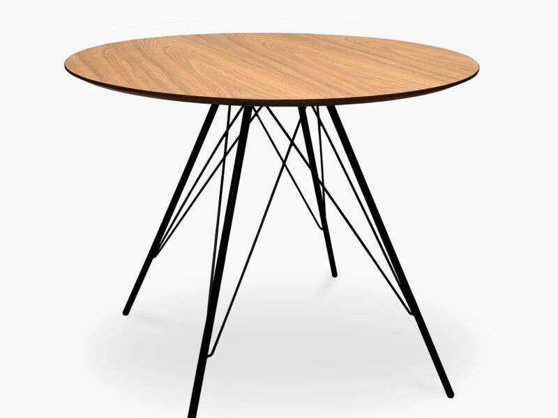 Mesa comedor Levi Ash Negro Vitacura