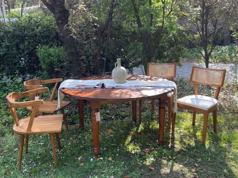 Mesa de Comedor Redonda Amanda Vitacura