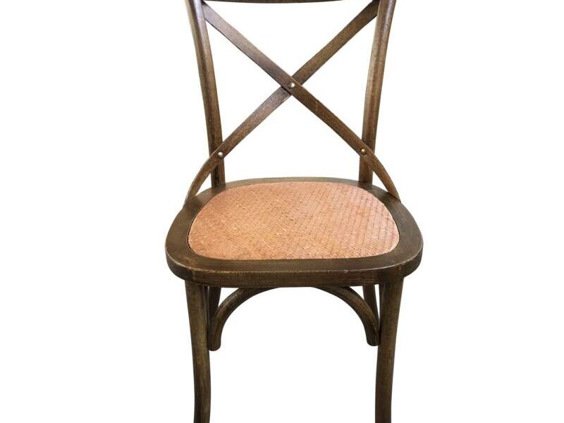 Silla Cruceta Madera de Roble Vitacura