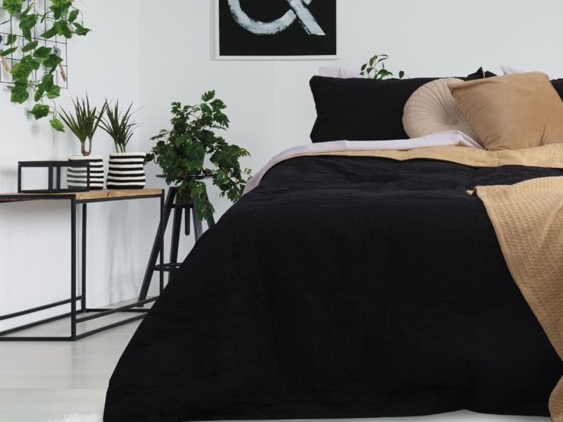 Juego de dormitorio black en chile