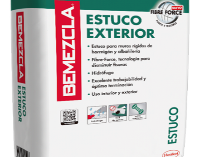 BEMEZCLA ESTUCO EXTERIOR CHILE 