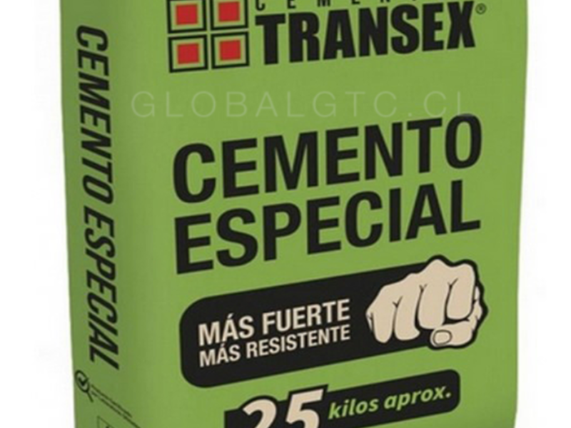 Cemento Especial TRANSEX 25 KG Chile