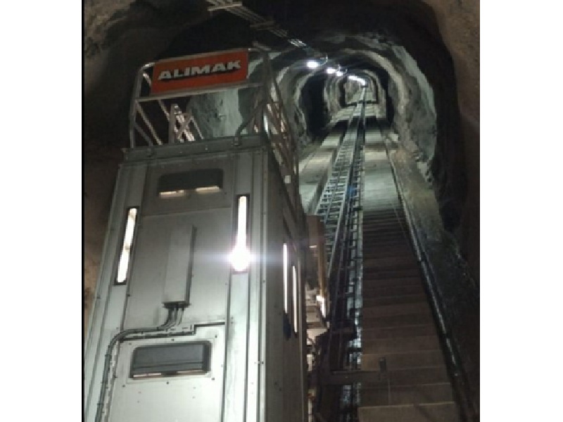 Ascensor Inclinado Alimak Chile