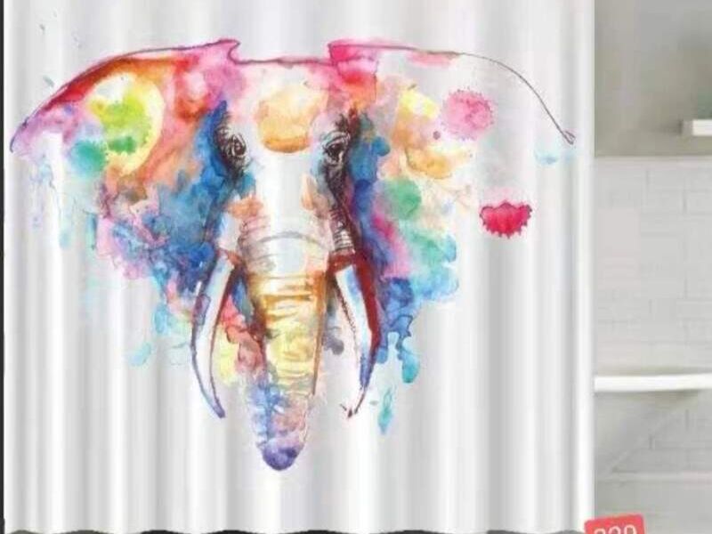 Cortina de Baño Elefante Maipú