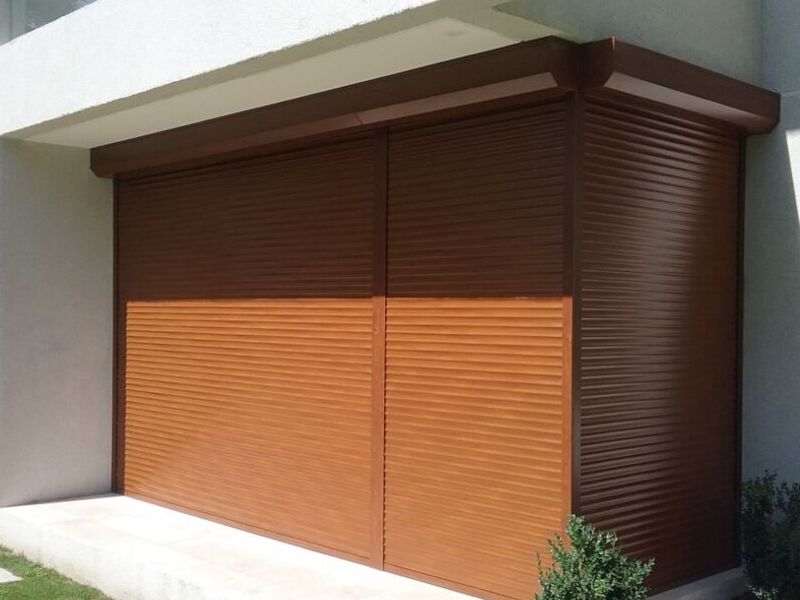 Persiana metalica de exterior Santiago
