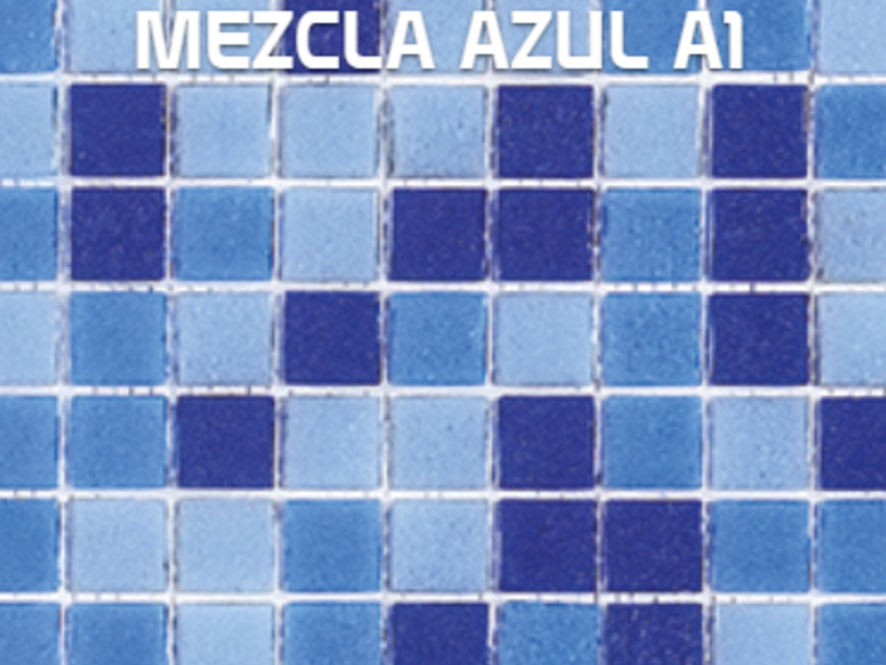 Ceramica Mezcla Azul A1 Vitacura