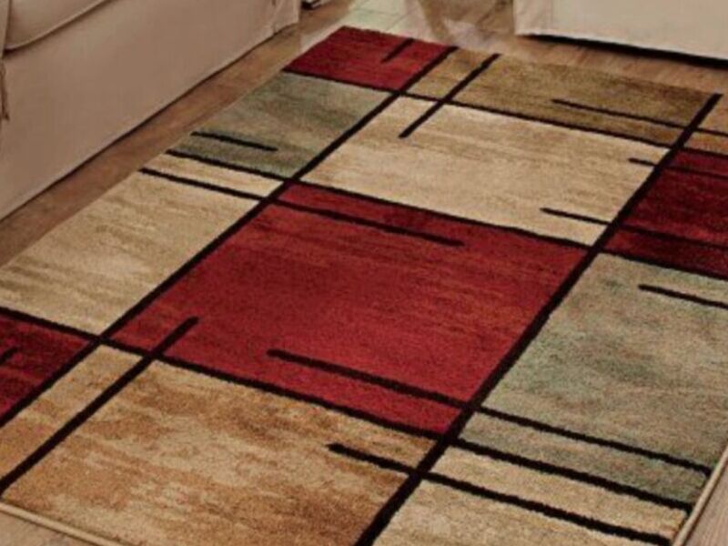 Alfombra Spice Grid Rouge 2.28X2.89 Chile