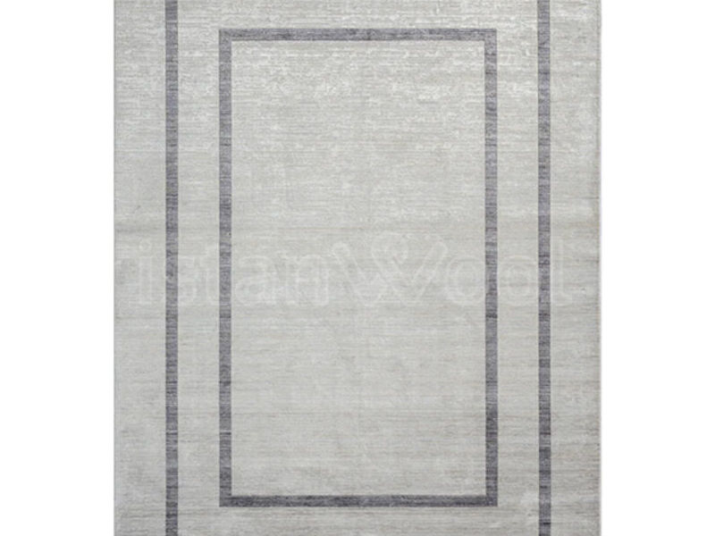 ALFOMBRA MODERNA PELO RELIEVE GRIS CHILE