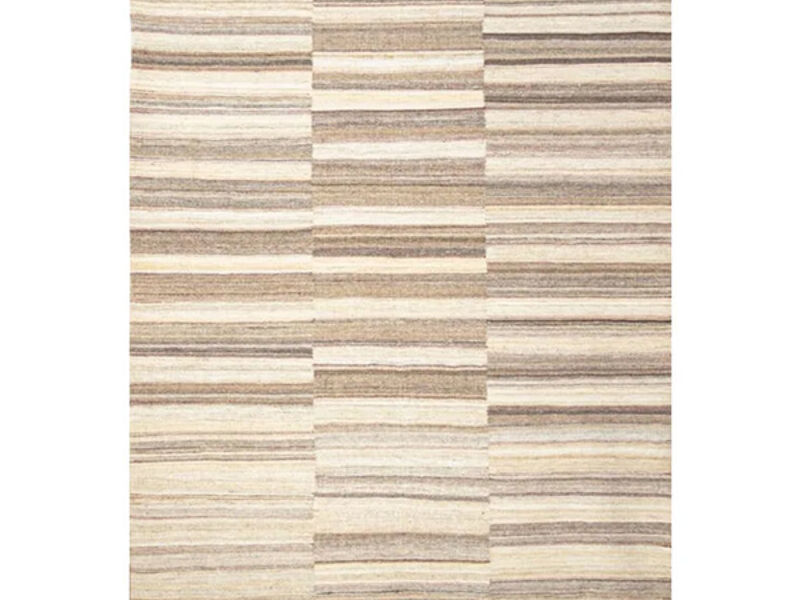 Alfombra Kelim Lana Beige Café Chile