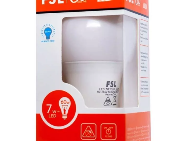 Ampolleta Led 7w Santiago Chile 