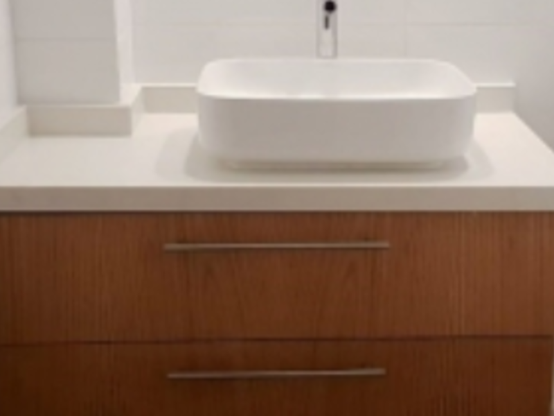 Mueble Baño Crema Santiago Chile 