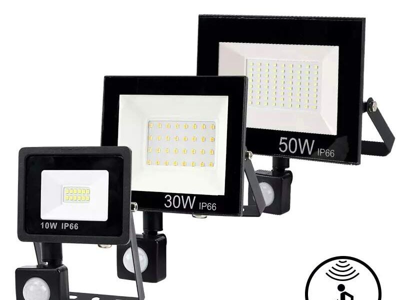 Foco Led Con Sensor De Movimiento Temuco