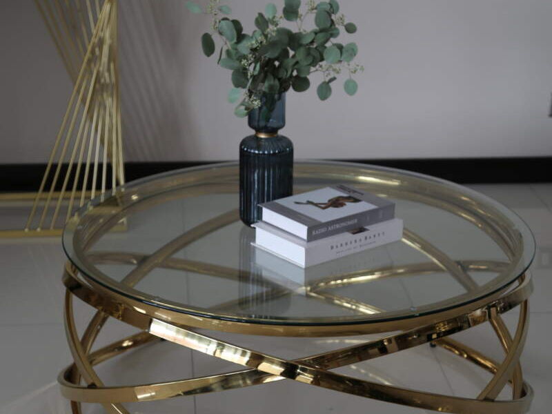 Coffe Table Irina Gold Iquique