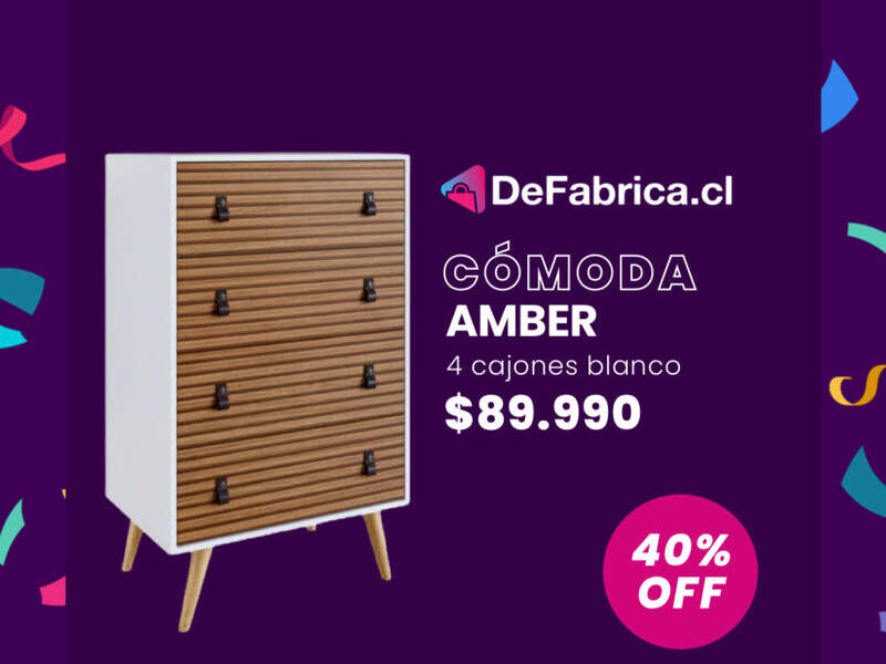 comoda amber en santiago