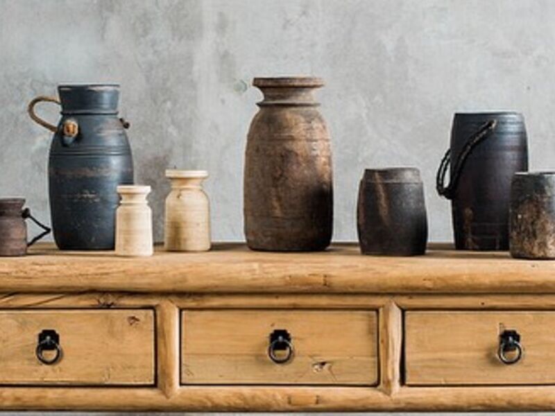 mueble vintage tres cajones en chile