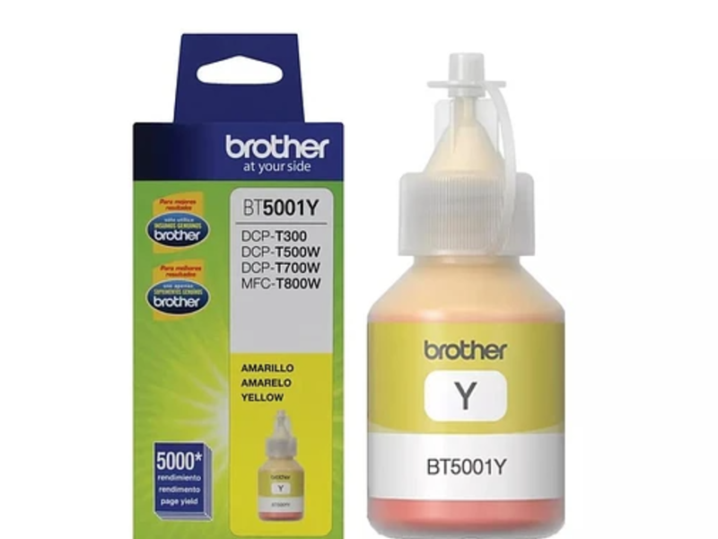 Tinta Brother BT5001Y Yellow Santiago 