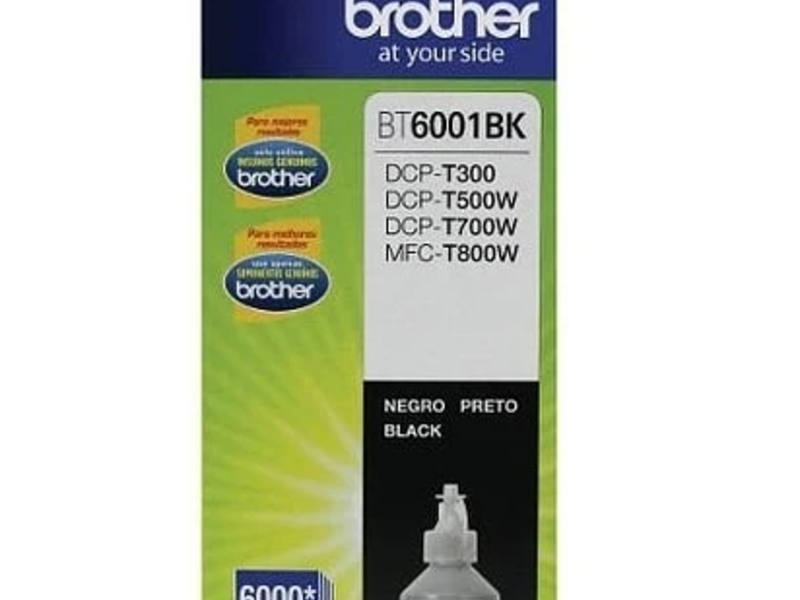 Tinta Brother BT6001BK Negro Santiago 