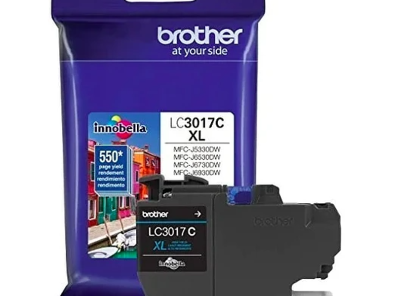 Tinta Brother LC3017 Cyan Santiago 