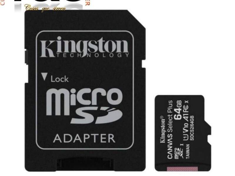 MEM.KINGSTON MICRO SD 64GB Santiago 
