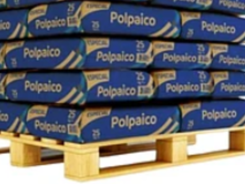 PALLET DE CEMENTOS POLPAICO 25KG  Laja