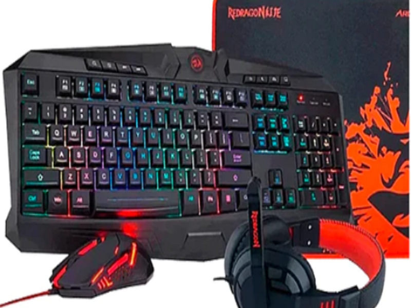 Kit Gamer Redragon Santiago