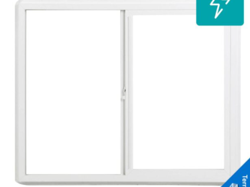 Ventana corredera 1x1mt termopanel Temuco