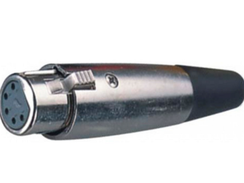 Conector hembra XLR 5 Santiago