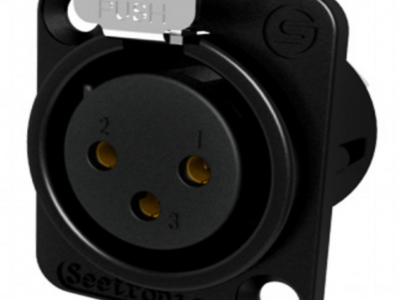 Conector Seetronic XLR Hembra Santiago