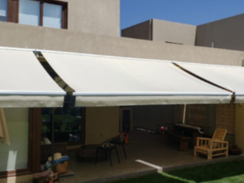 Toldo manual 3,5x2,5, crudo   Santiago