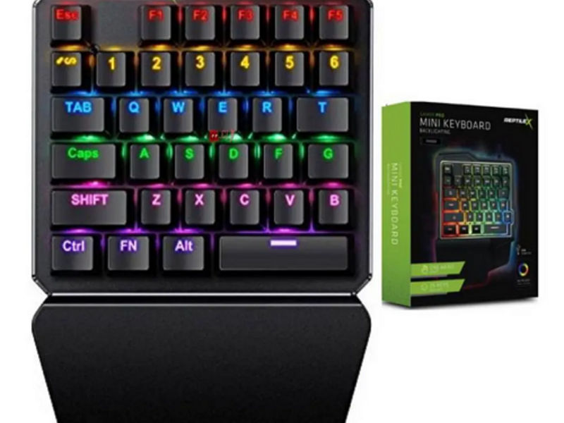 Teclado gamer RGB 1 mano Viña Mar