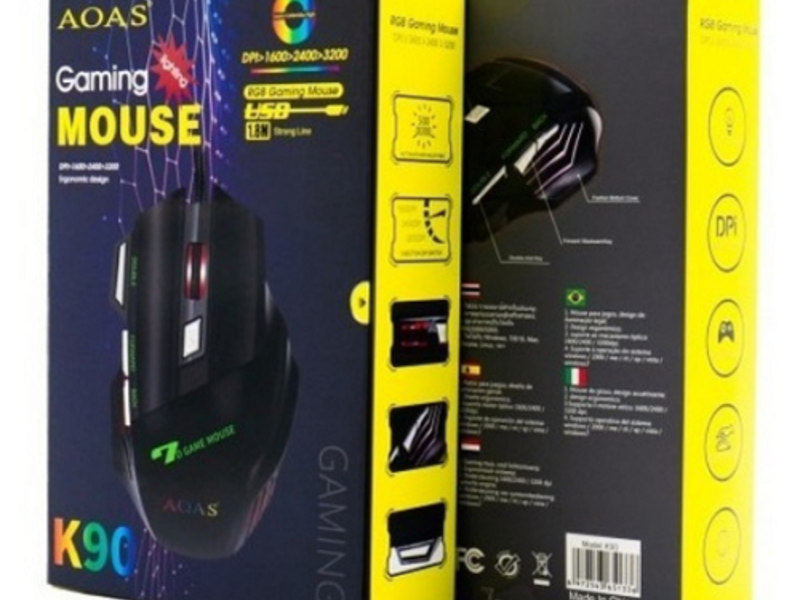 Mouse Aoas RGB K90 Viña Mar