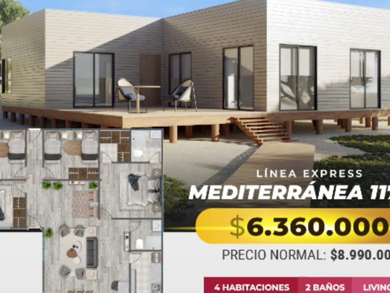 Casa prefabricada venta Chile 